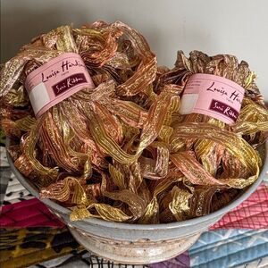 Louisa Harding Sari Ribbon Yarn 2 Skeins NWT